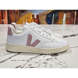 Veja V-12 Leather Extra White Babe Size 9 US Women's Casual Brazil